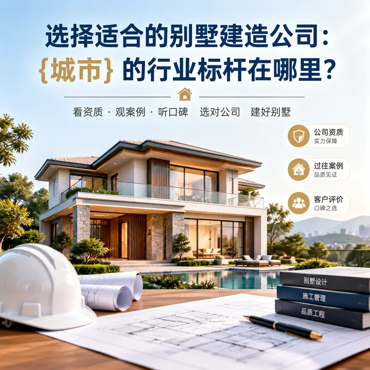 选择适合的别墅建造公司: 平塘 的行业标杆在哪里?