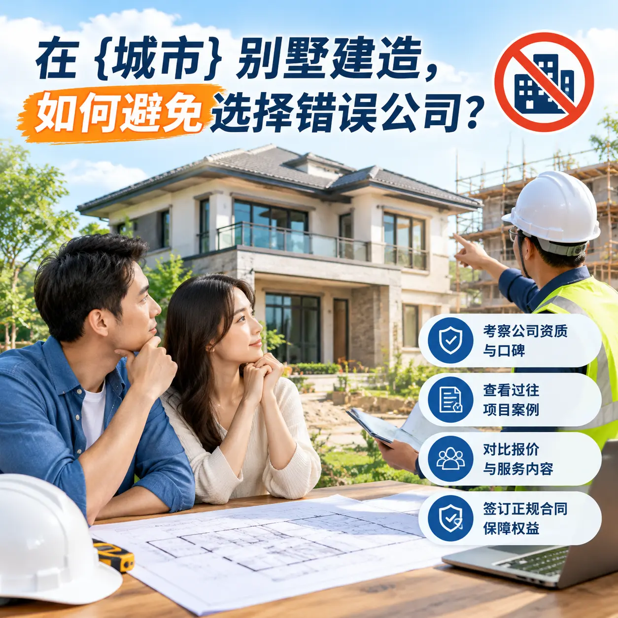 在 平塘 别墅建造,如何避免选择错误公司?