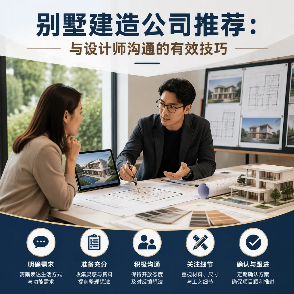 别墅建造公司推荐：与设计师沟通的有效技巧在 平塘