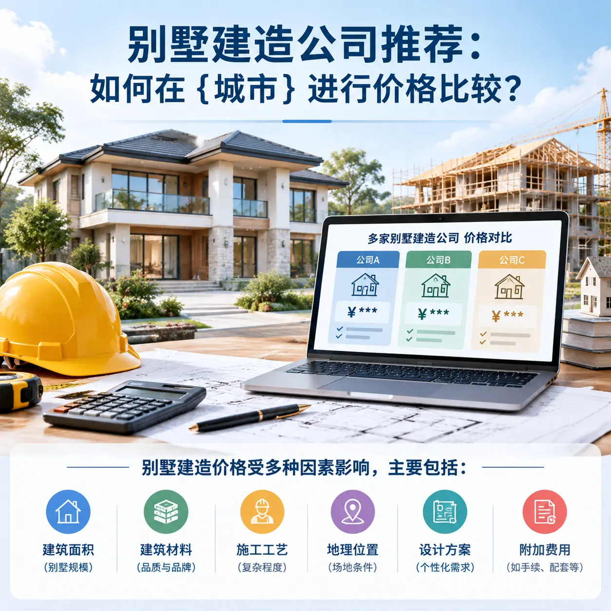别墅建造公司推荐:如何在 平塘 进行价格比较?