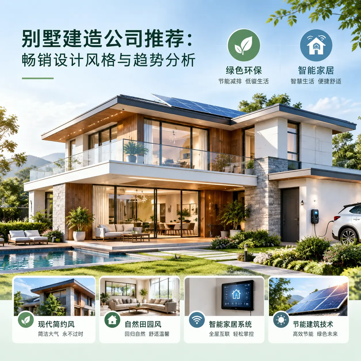 别墅建造公司推荐: 平塘 畅销设计风格与趋势分析