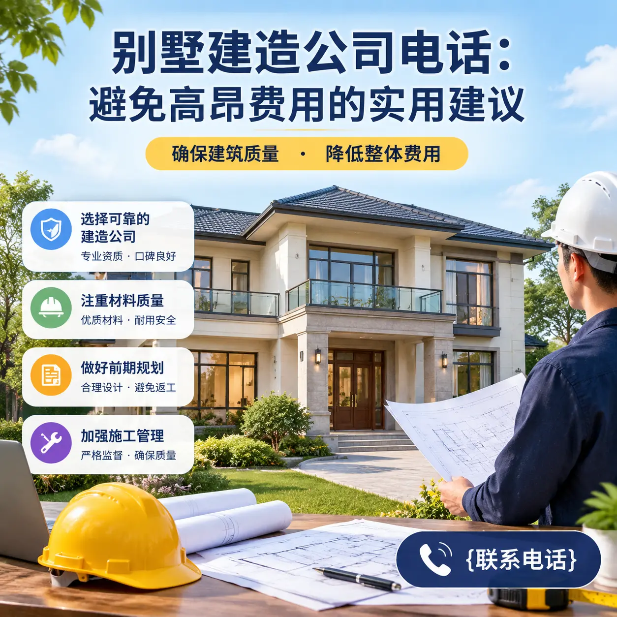 平塘别墅建造公司电话：避免高昂费用的实用建议