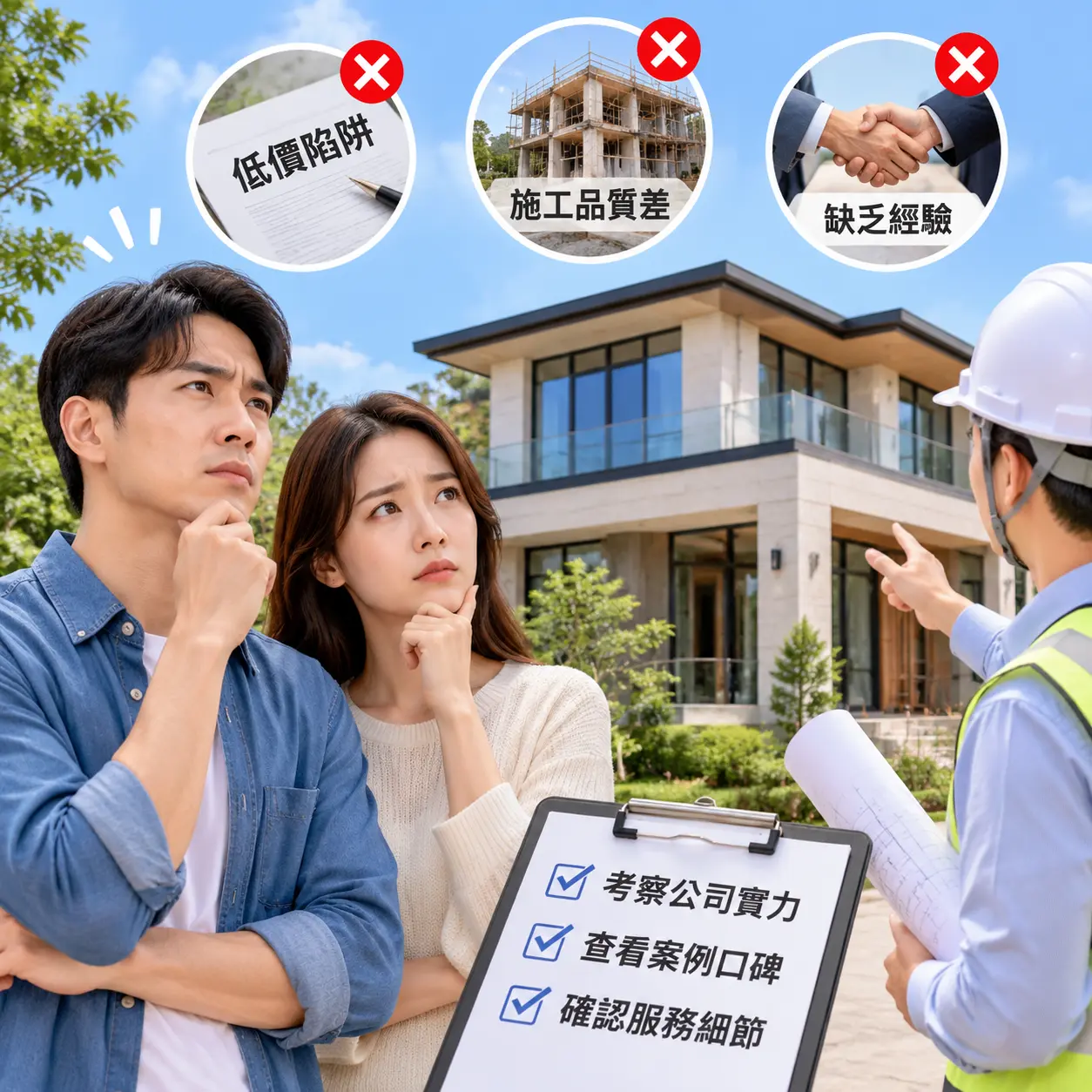 如何在 平塘 选择最佳别墅建造公司推荐?
